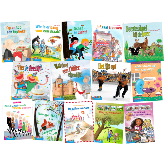 Pakket leesserie Estafette groep 4