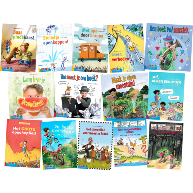 Pakket leesserie Estafette groep 5