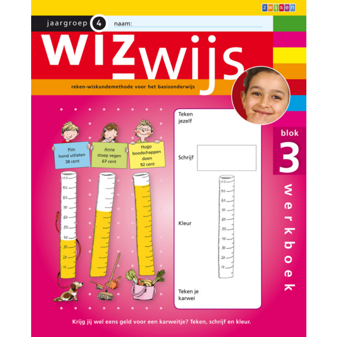 Wizwijs groep 4 werkboek 3 (5 stuks)