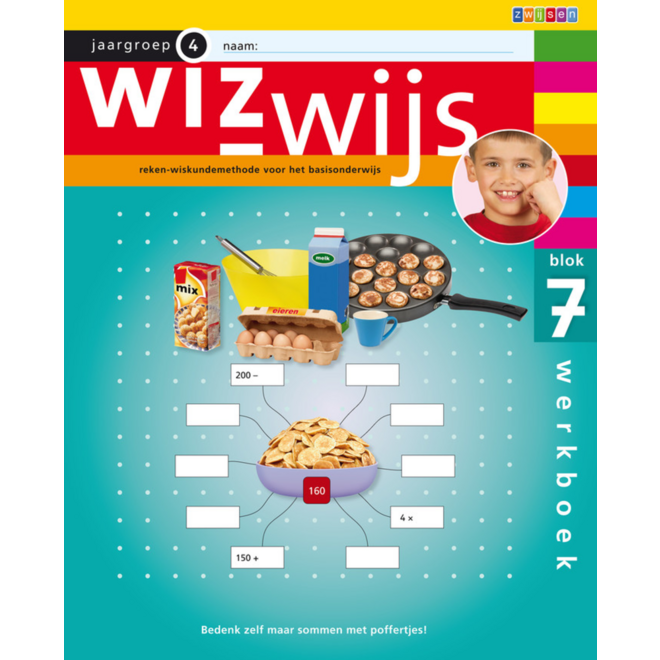 Wizwijs groep 4 werkboek 7 (5 stuks)