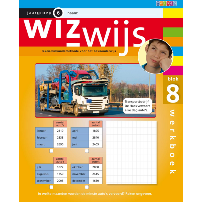 Wizwijs groep 6 werkboek 8 (5 stuks)