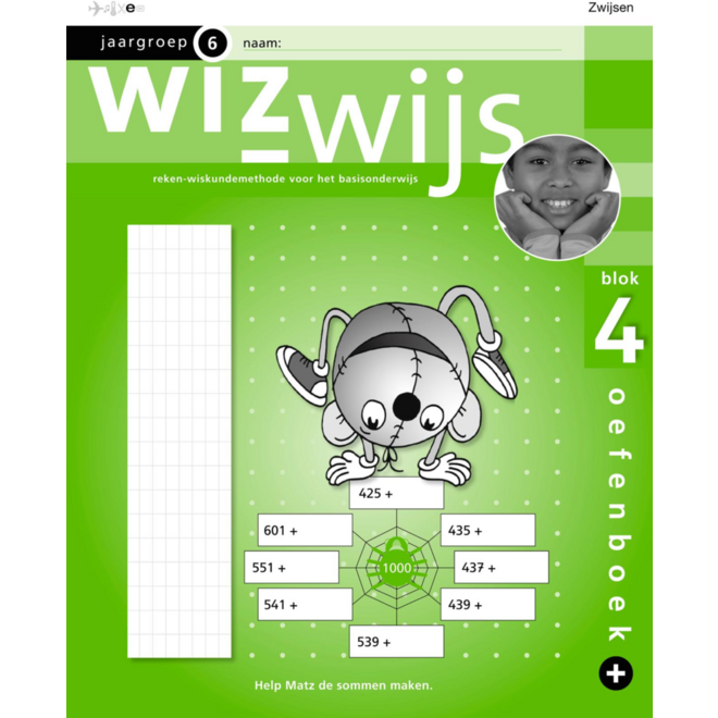 Wizwijs groep 6 oefenboek 4 plus