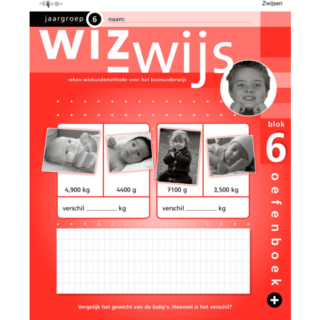 Wizwijs groep 6 oefenboek 6 plus
