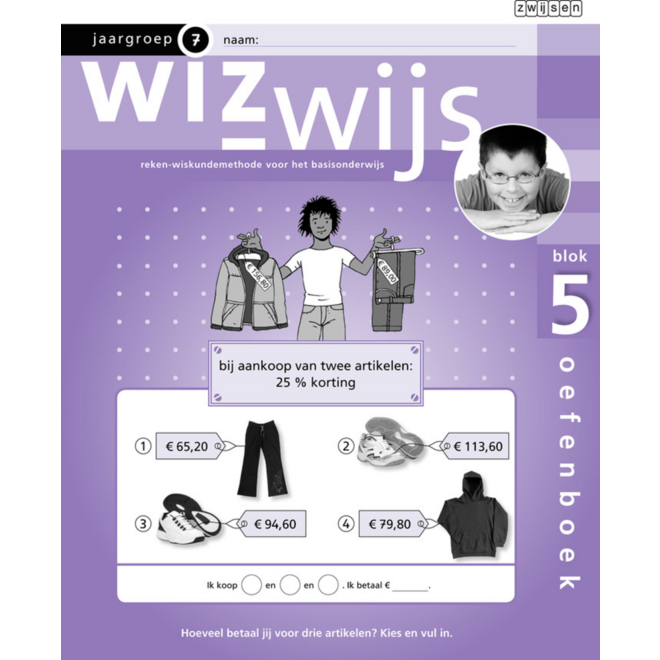 Wizwijs groep 7 oefenboek 5 basis