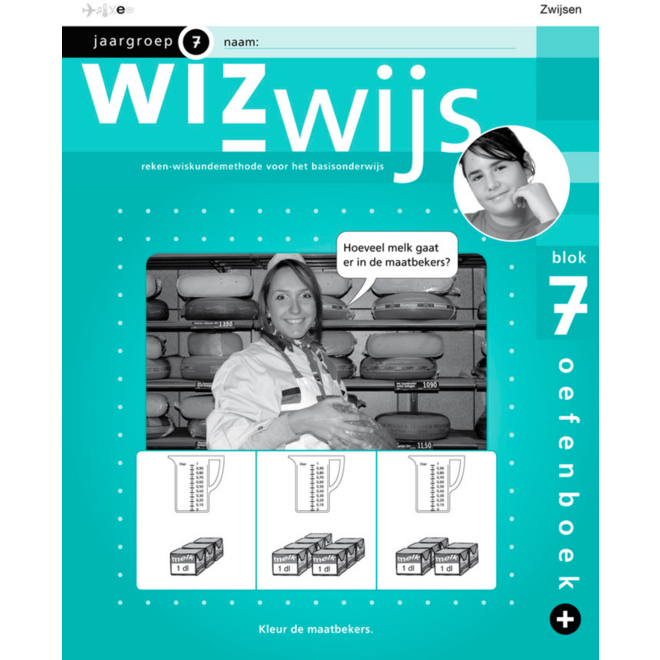 Wizwijs groep 7 oefenboek 7 plus (5 stuks)
