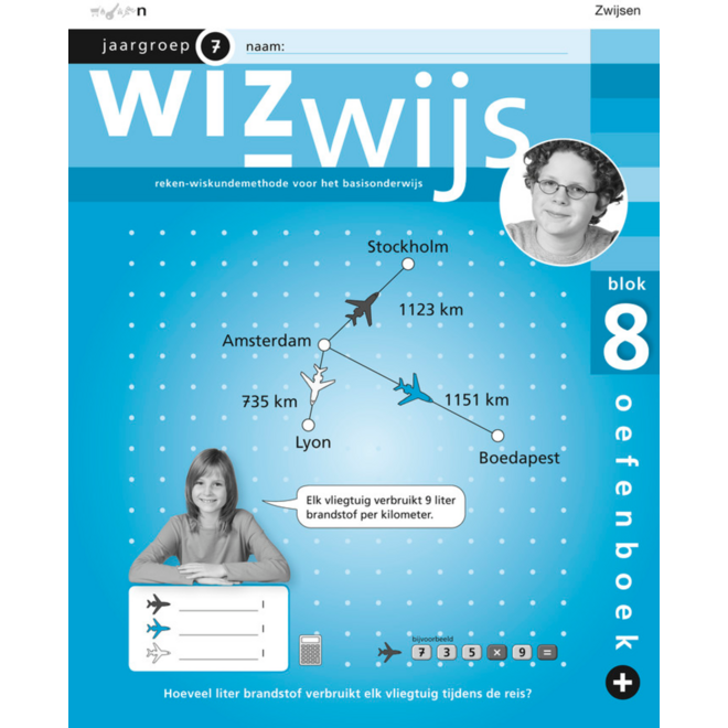 Wizwijs groep 7 oefenboek 8 plus