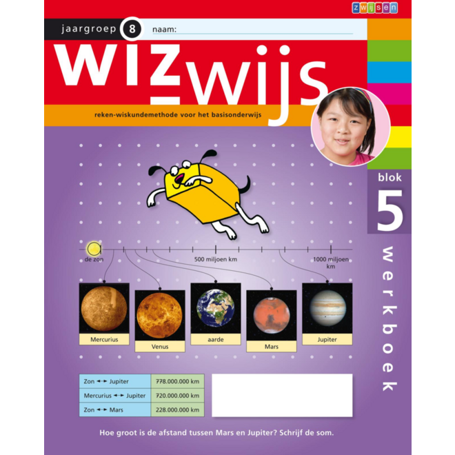 Wizwijs groep 8 werkboek 5 (5 stuks)