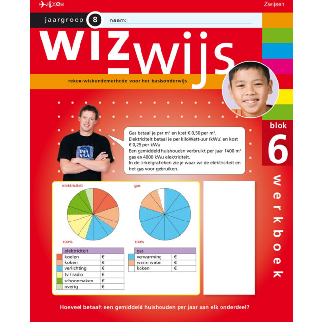 Wizwijs groep 8 werkboek 6 (5 stuks)