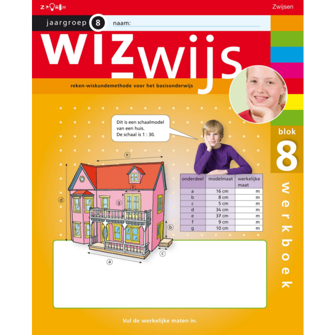 Wizwijs groep 8 werkboek 8 (5 stuks)