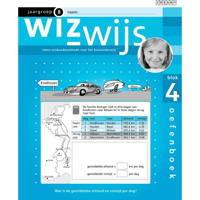Wizwijs groep 8 oefenboek 4 basis