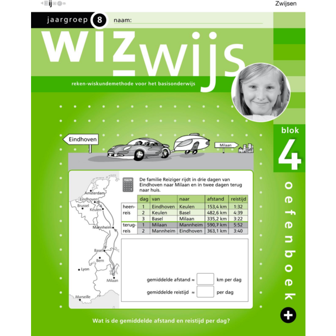 Wizwijs groep 8 oefenboek 4 plus