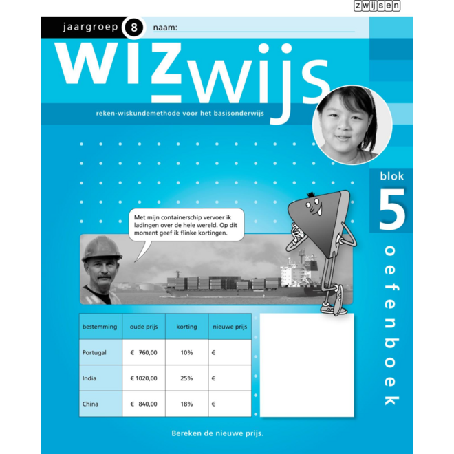 Wizwijs groep 8 oefenboek 5 basis