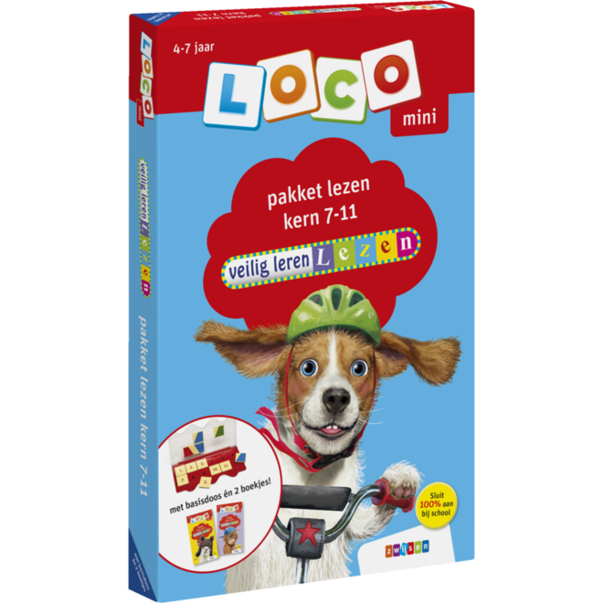 Loco Mini: veilig leren lezen pakket lezen kern 7-11