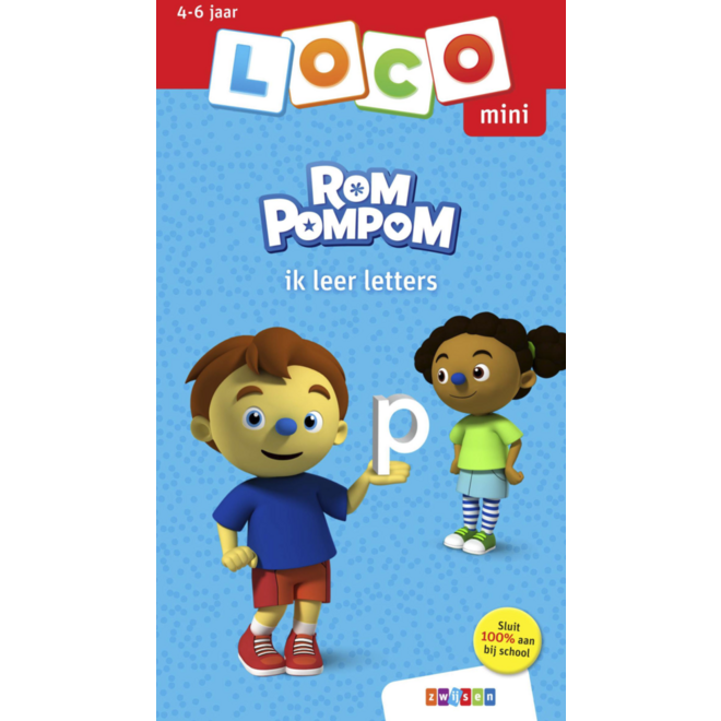 Loco Mini: rompompom, ik leer letters