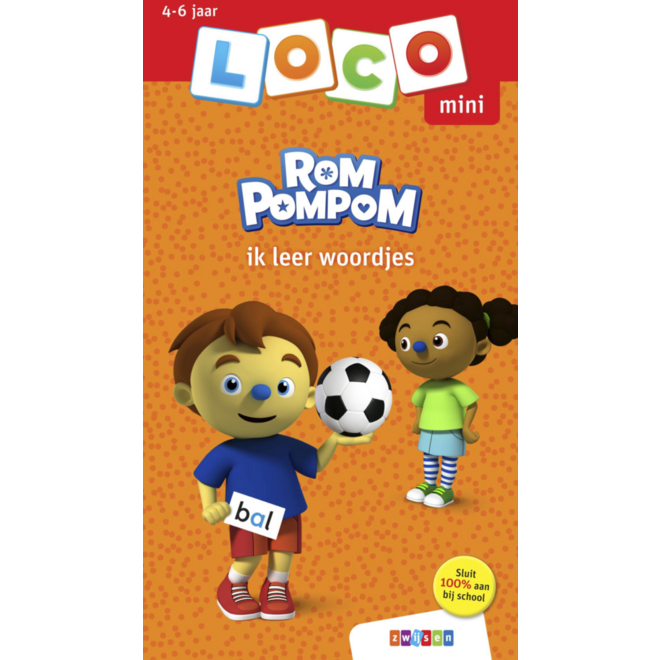 Loco Mini: rompompom, ik leer woordjes