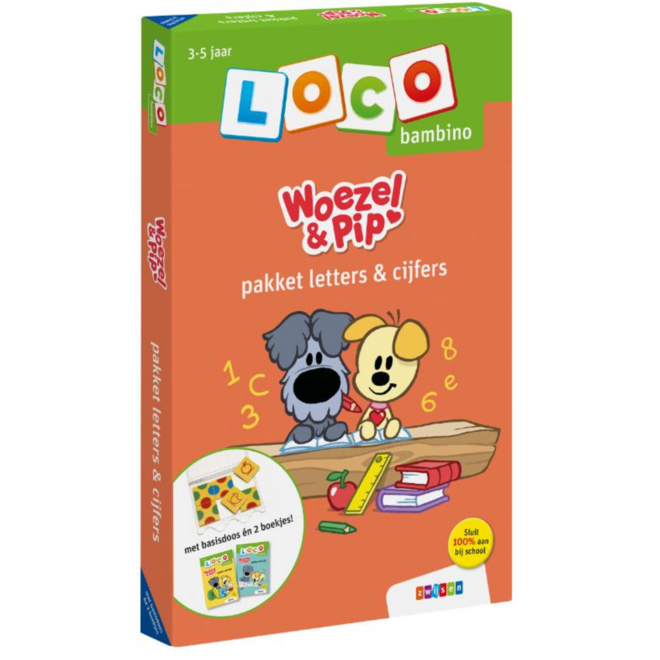 Loco Bambino: Woezel & Pip pakket letters en cijfers
