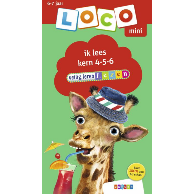 Loco Mini: Opdrachtboekje veilig leren lezen ik lees kern 4-5-6