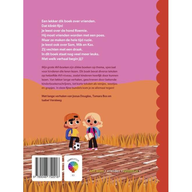 Mijn grote AVI E3 boek over vrienden