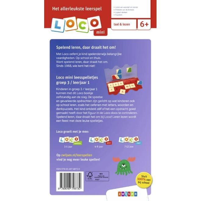 Loco Mini: leesspelletjes groep 3