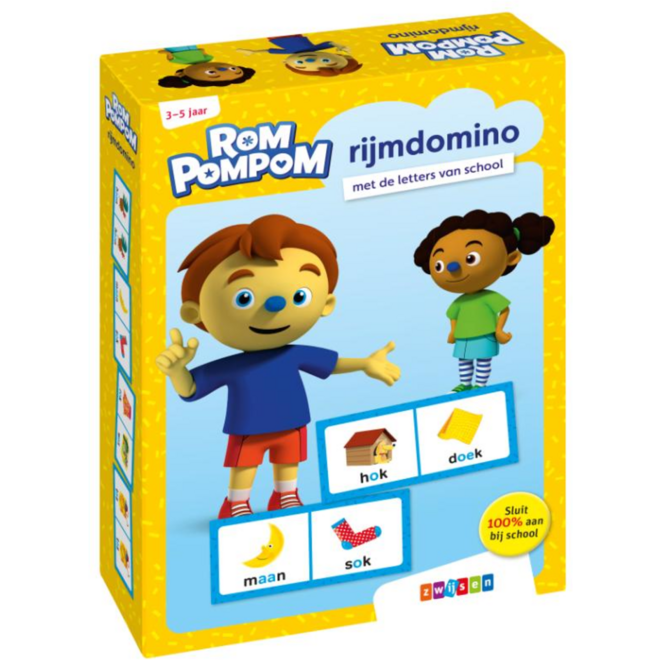 Rompompom rijmdomino