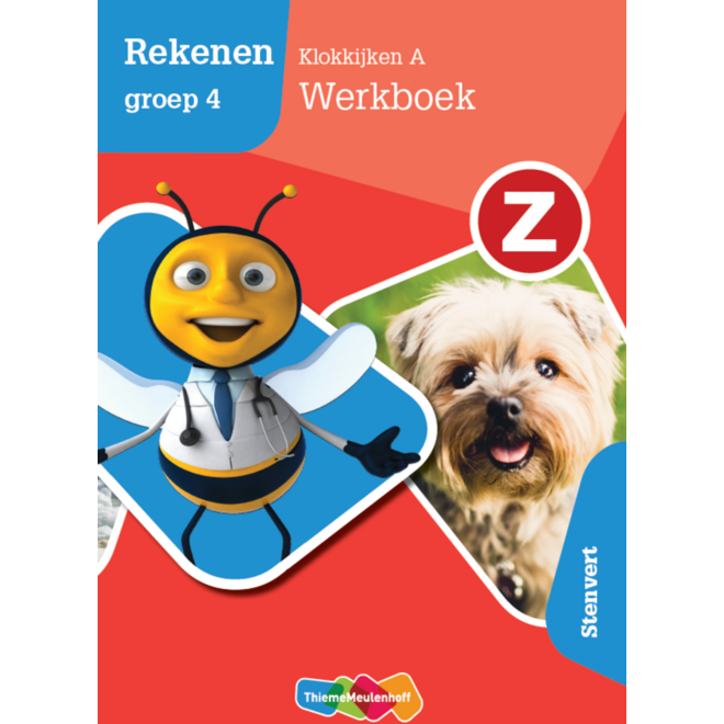 Z-Rekenen groep 4 Klokkijken A Werkboek - Stenvert