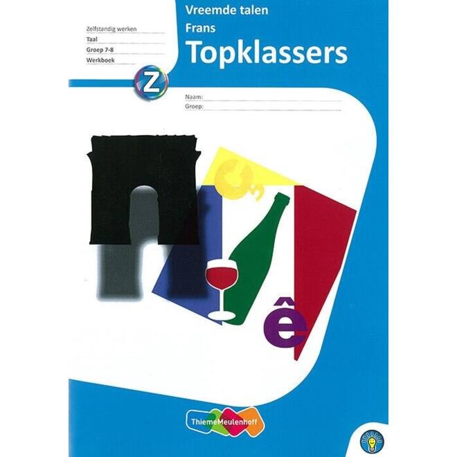 Topklassers groep 7-8 vreemde talen werkboek 2 Frans incl. cd (5 stuks)
