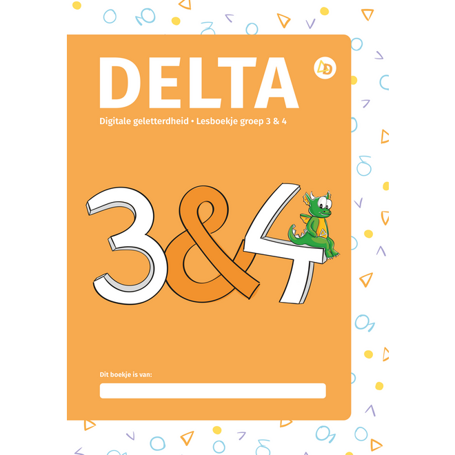 Delta.school (Delta de Draak) werkboek Delta Start groep 3-4