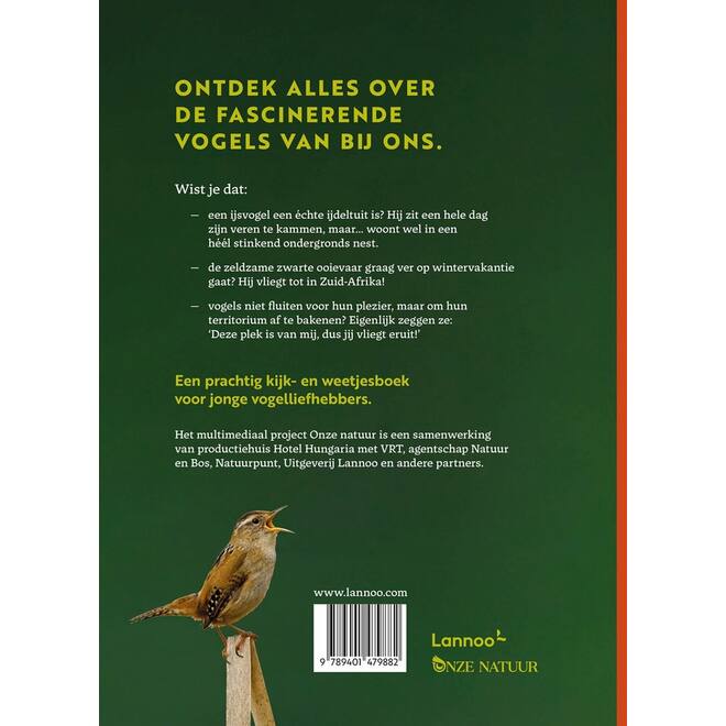 Onze natuur voor kinderen - Vogels