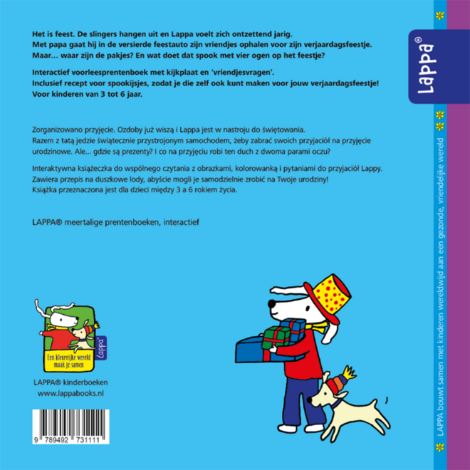 Lappa Kids - Lappa is jarig (Nederlands - Pools)