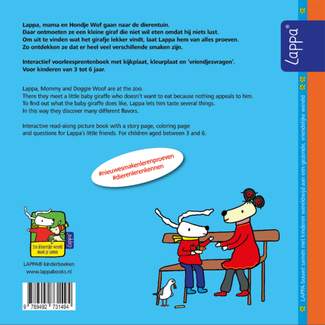 Lappa Kids - Lappa in de dierentuin (Nederlands - Engels)