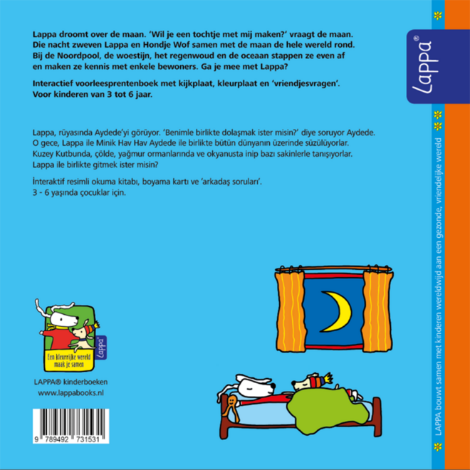 Lappa Kids - Lappa en de maan (Nederlands - Turks)