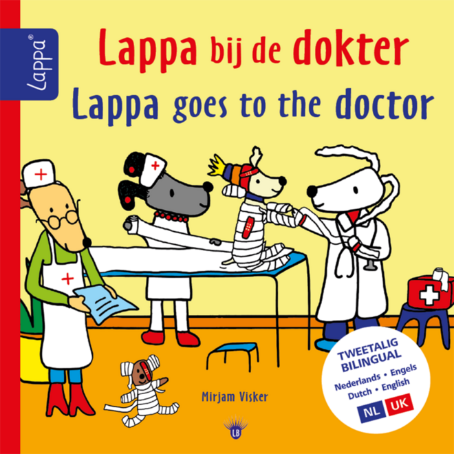 Lappa Kids - Lappa bij de dokter (Nederlands - Engels)