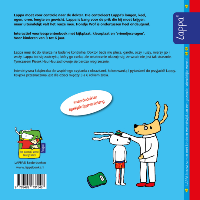 Lappa Kids - Lappa bij de dokter (Nederlands - Pools)