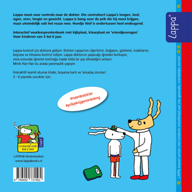 Lappa Kids - Lappa bij de dokter (Nederlands - Turks)