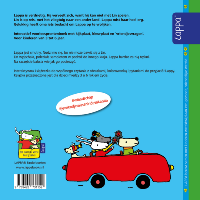 Lappa Kids - Lappa is verdrietig (Nederlands - Pools)