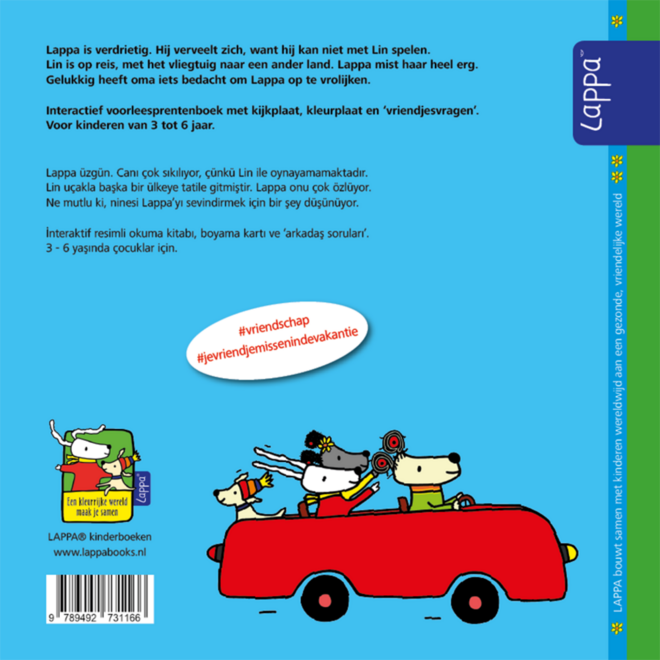Lappa Kids - Lappa is verdrietig (Nederlands - Turks)