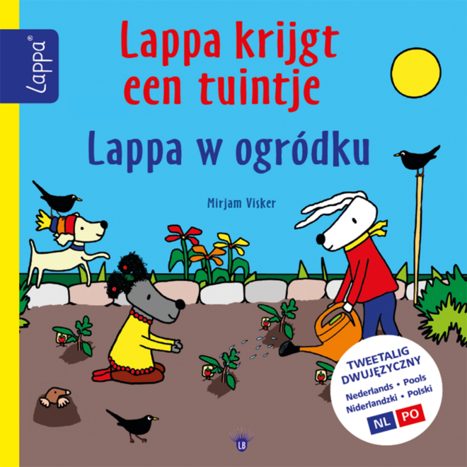 Lappa Kids - Lappa krijgt een tuintje (Nederlands - Pools)
