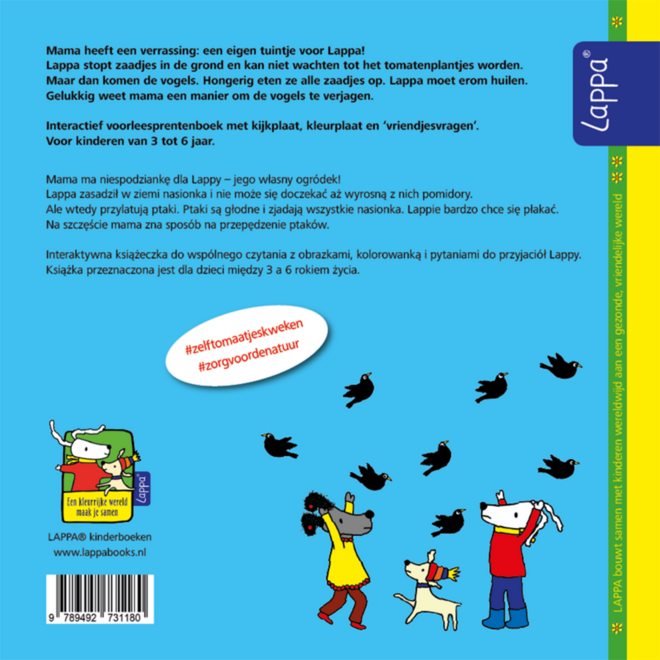 Lappa Kids - Lappa krijgt een tuintje (Nederlands - Pools)