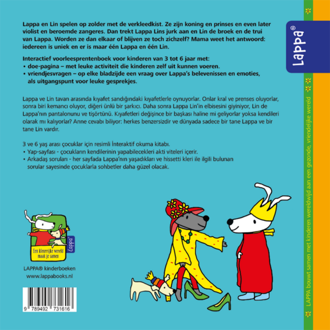 Lappa Kids - Lappa is Lappa (Nederlands - Turks)