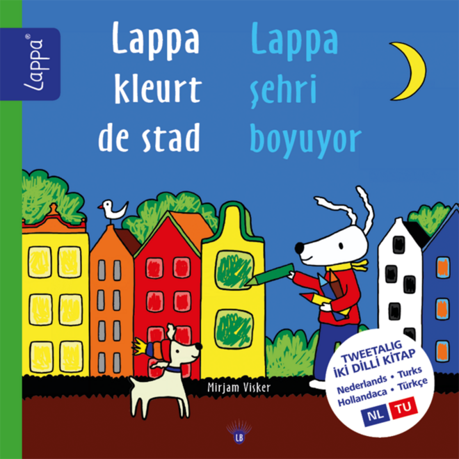Lappa Kids - Lappa kleurt de stad (Nederlands - Turks)