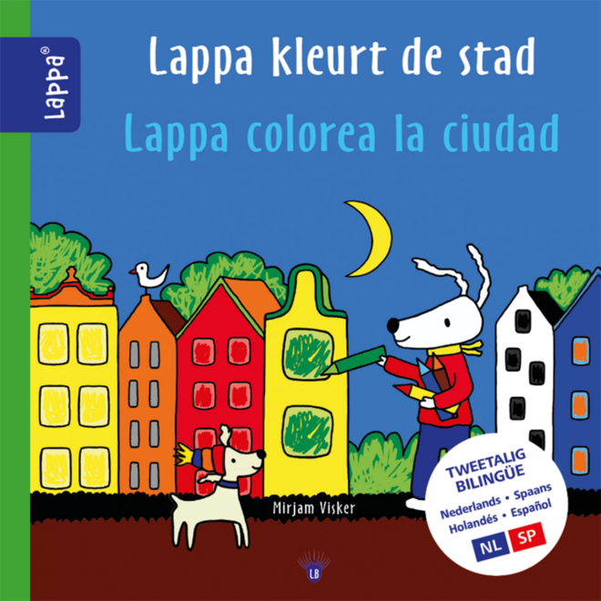 Lappa Kids - Lappa kleurt de stad (Nederlands - Spaans)