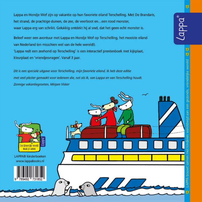 Lappa Kids - Lappa redt een zeehond op Terschelling (Nederlands)