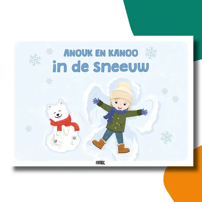 Anouk en Kanoo in de sneeuw - Kamishibai vertelplaten