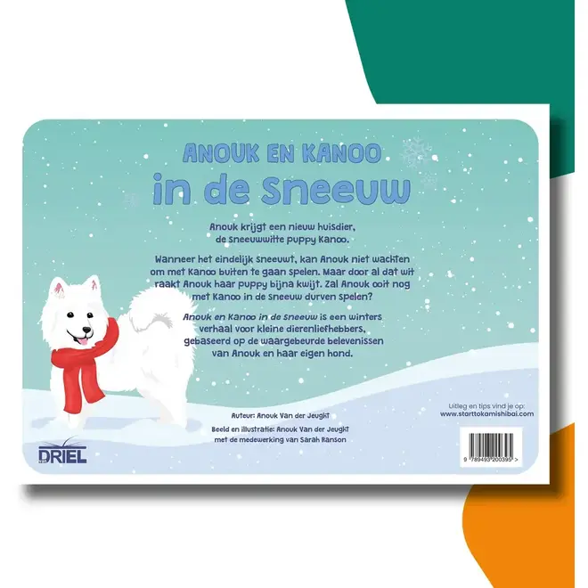 Anouk en Kanoo in de sneeuw - Kamishibai vertelplaten