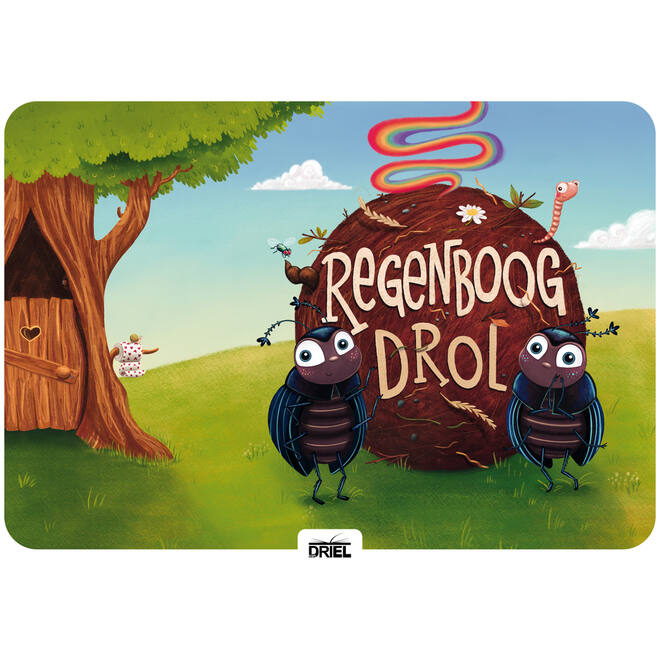 De regenboogdrol - Kamishibai vertelplaten