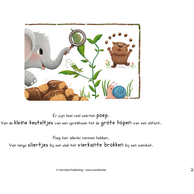 De regenboogdrol - Kamishibai vertelplaten