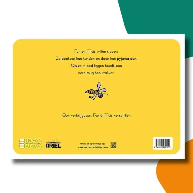 Fan & muis willen slapen - Kamishibai vertelplaten