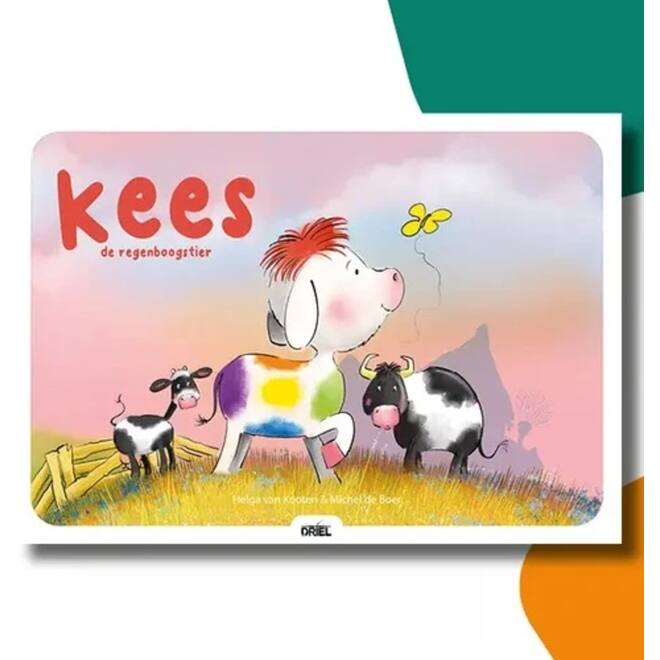 Kees de regenboogstier - Kamishibai vertelplaten