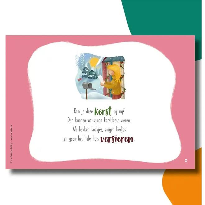 Kerst samen met jou - Kamishibai vertelplaten