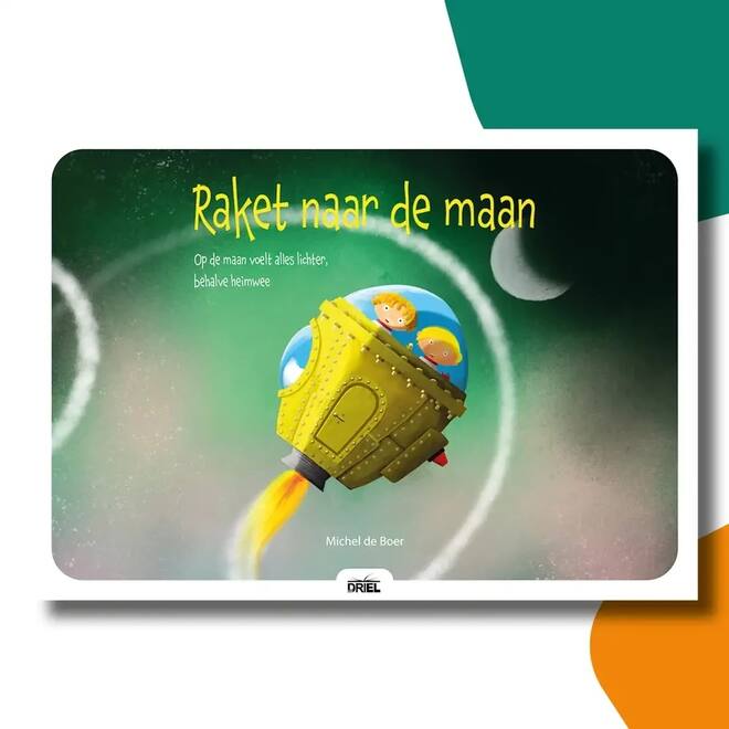 Raket naar de maan - Kamishibai vertelplaten